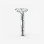 Princess East West Lab Grown Diamond Engagement Ring