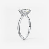 Princess East West Lab Grown Diamond Engagement Ring