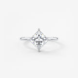 Princess East West Lab Grown Diamond Engagement Ring