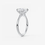 Princess Cathedral Lab Grown Diamond Engagement Ring