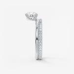 Oval Solitaire Lab Grown Diamond Engagement Ring