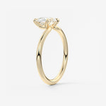 Oval Solitaire Lab Grown Diamond Engagement Ring