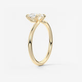 Oval Solitaire Lab Grown Diamond Engagement Ring