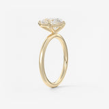 Pear Solitaire Lab Grown Diamond Engagement Ring