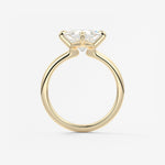 Princess East West Lab Grown Diamond Engagement Ring