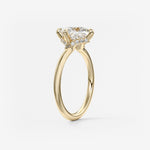 Princess East West Lab Grown Diamond Engagement Ring