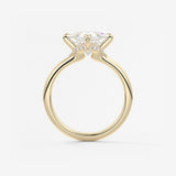 Princess East West Lab Grown Diamond Engagement Ring