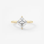 Princess East West Lab Grown Diamond Engagement Ring