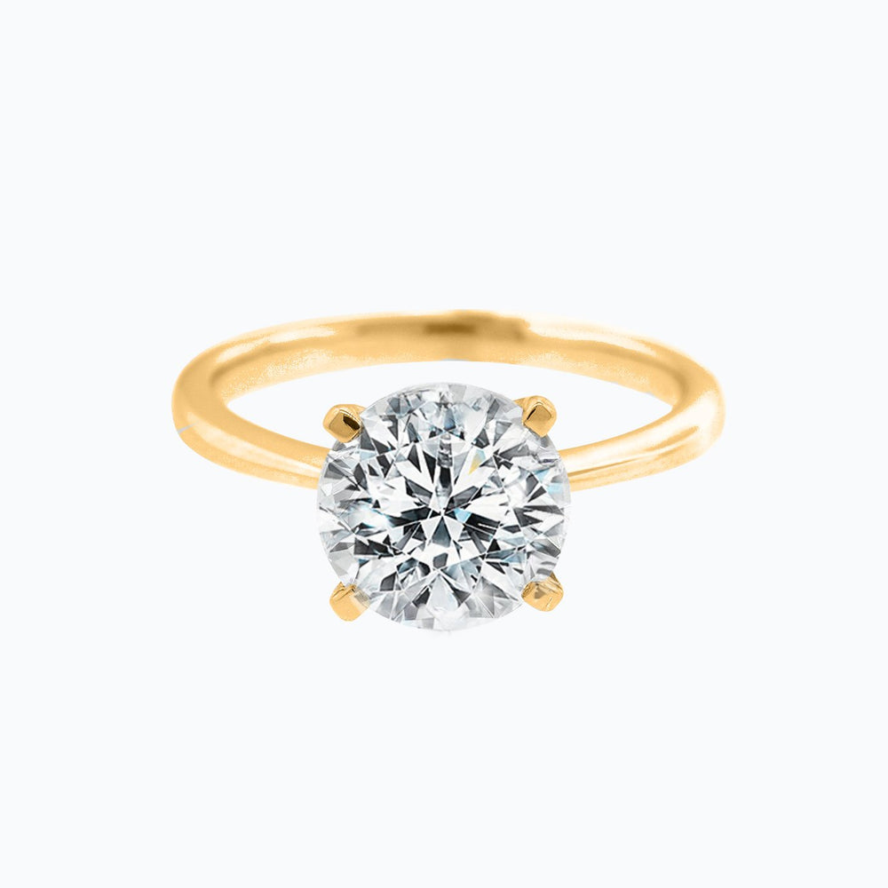 
                  
                    1.50 CT Round Shaped Moissanite Solitaire Engagement Ring
                  
                