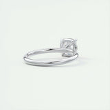 2.15 CT Cushion Cut Solitaire Moissanite Engagement Ring 3