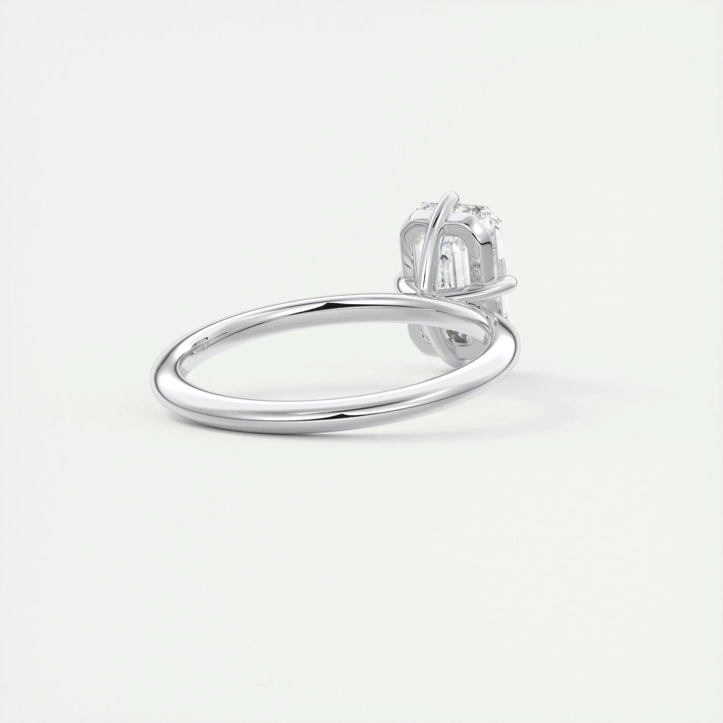 
                  
                    1.91 CT Emerald Cut Solitaire Moissanite Engagement Ring 3
                  
                