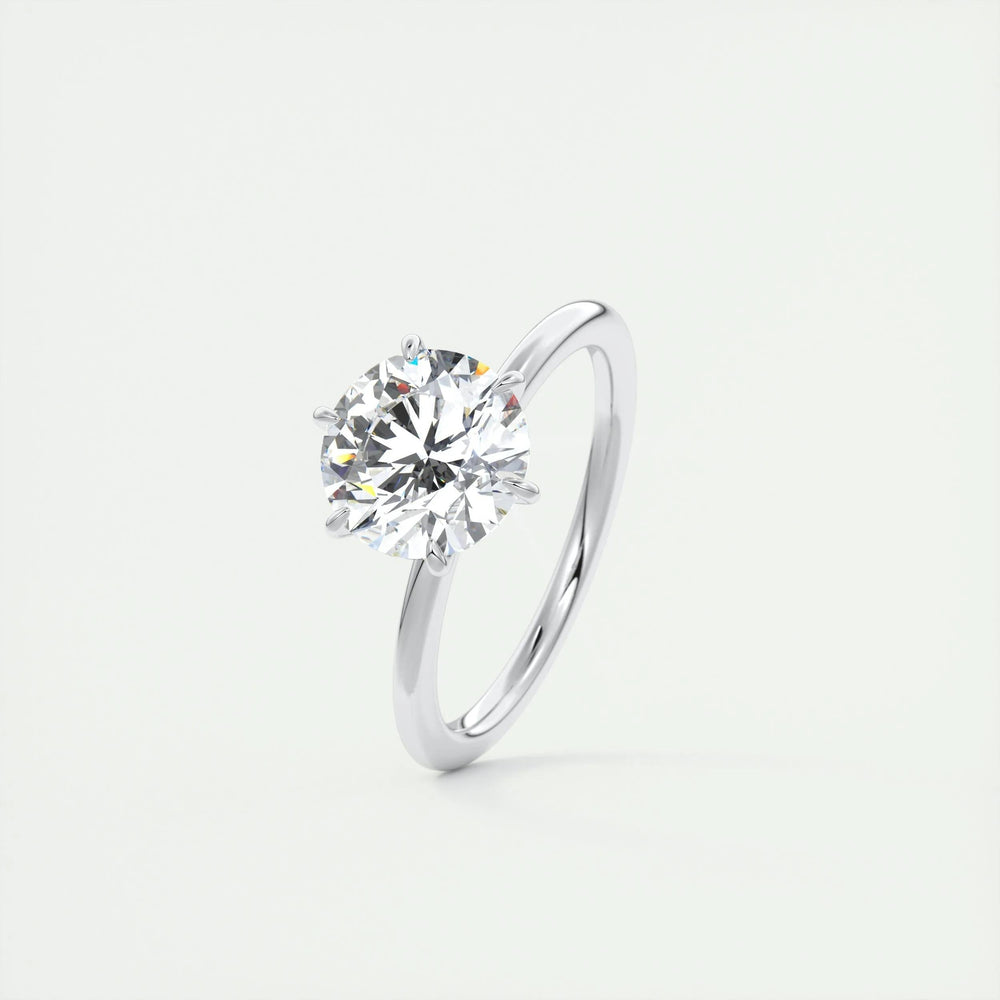 
                  
                    2.0 CT Round Cut Solitaire Moissanite Engagement Ring
                  
                