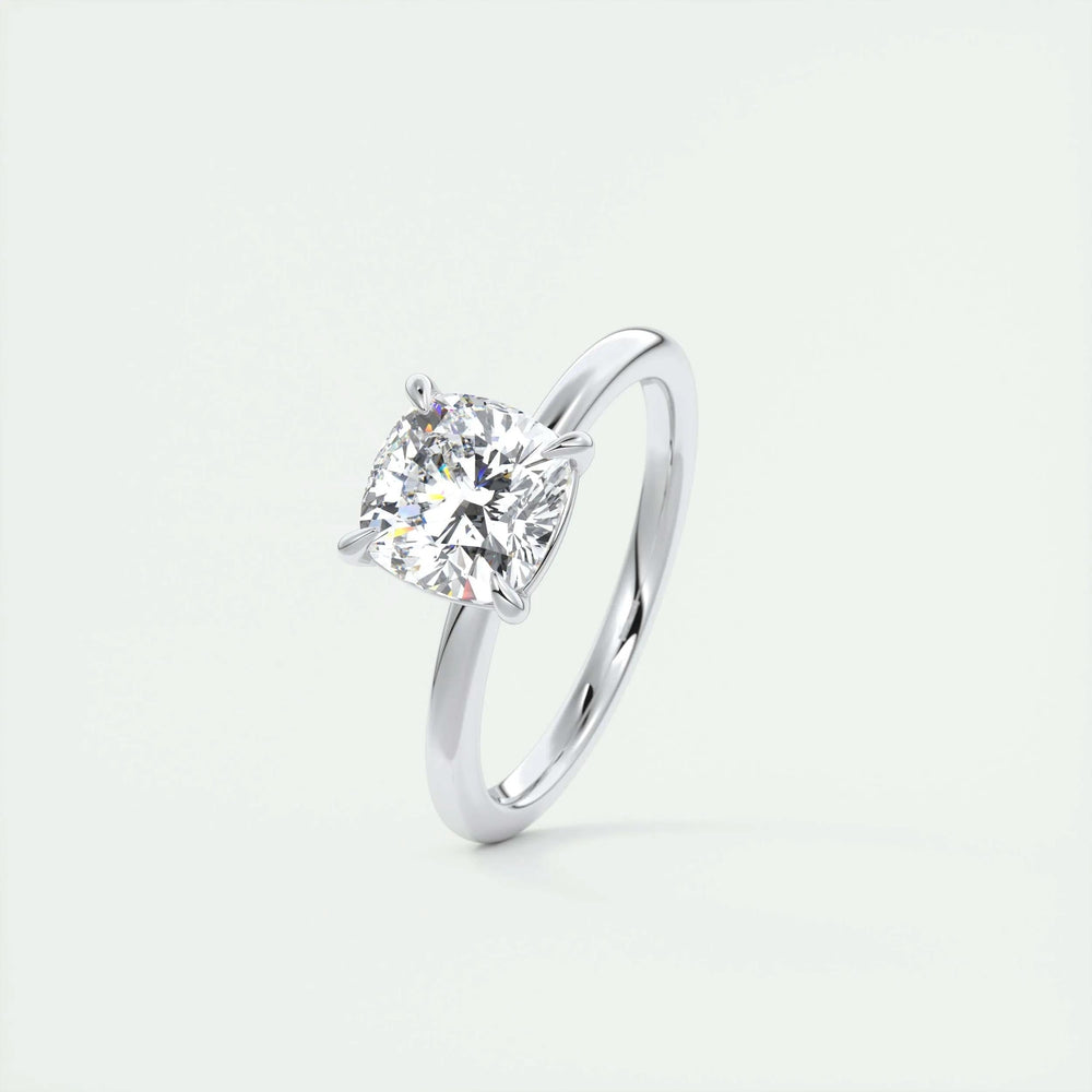 
                  
                    2.15 CT Cushion Cut Solitaire Moissanite Engagement Ring
                  
                