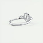 1.91 CT Oval Cut Bezel 3 Stone Moissanite Engagement Ring 4