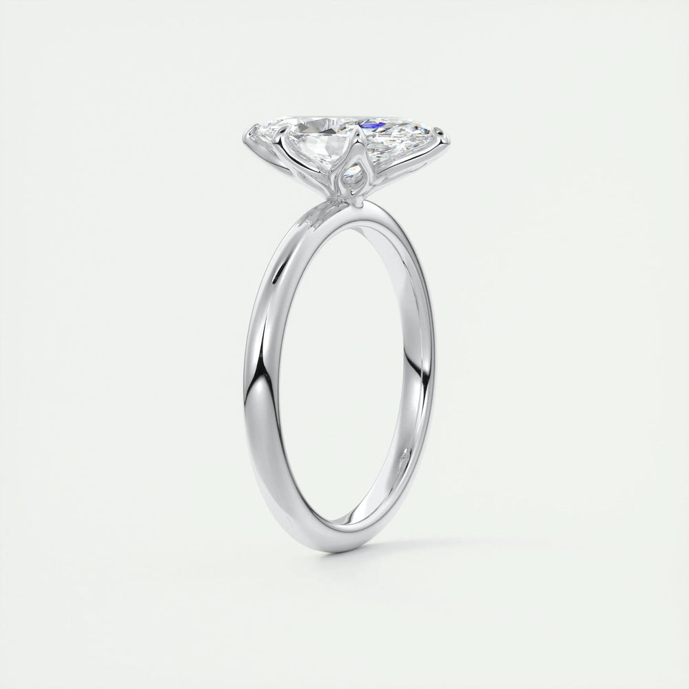 
                  
                    1.98 CT Marquise Cut Solitaire Moissanite Engagement Ring 6
                  
                