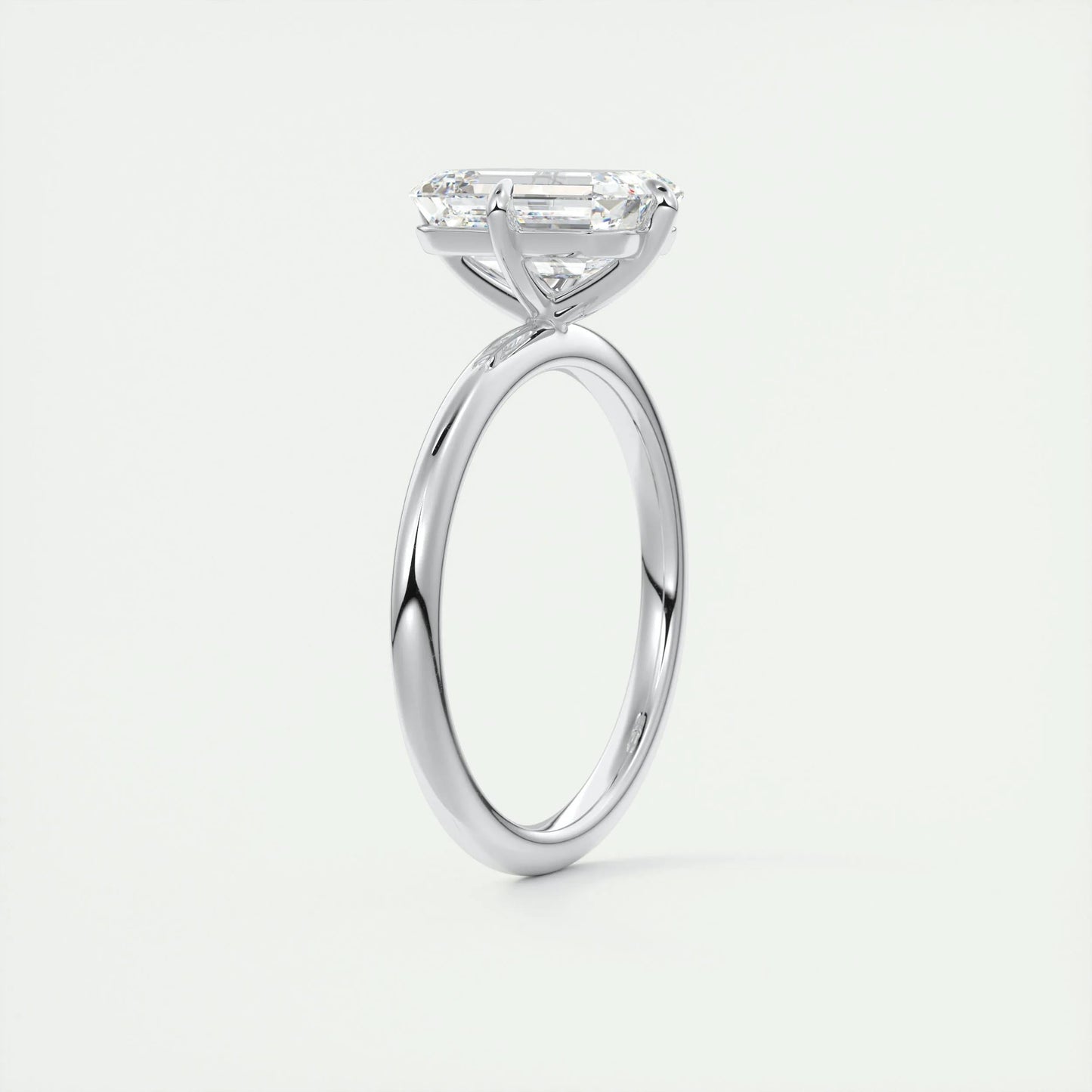 
                  
                    1.91 CT Emerald Cut Solitaire Moissanite Engagement Ring 6
                  
                