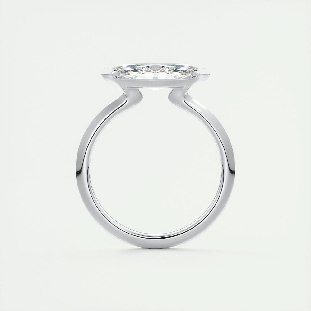 
                  
                    1.98 CT Marquise Half Bezel Solitaire Moissanite Engagement Ring
                  
                