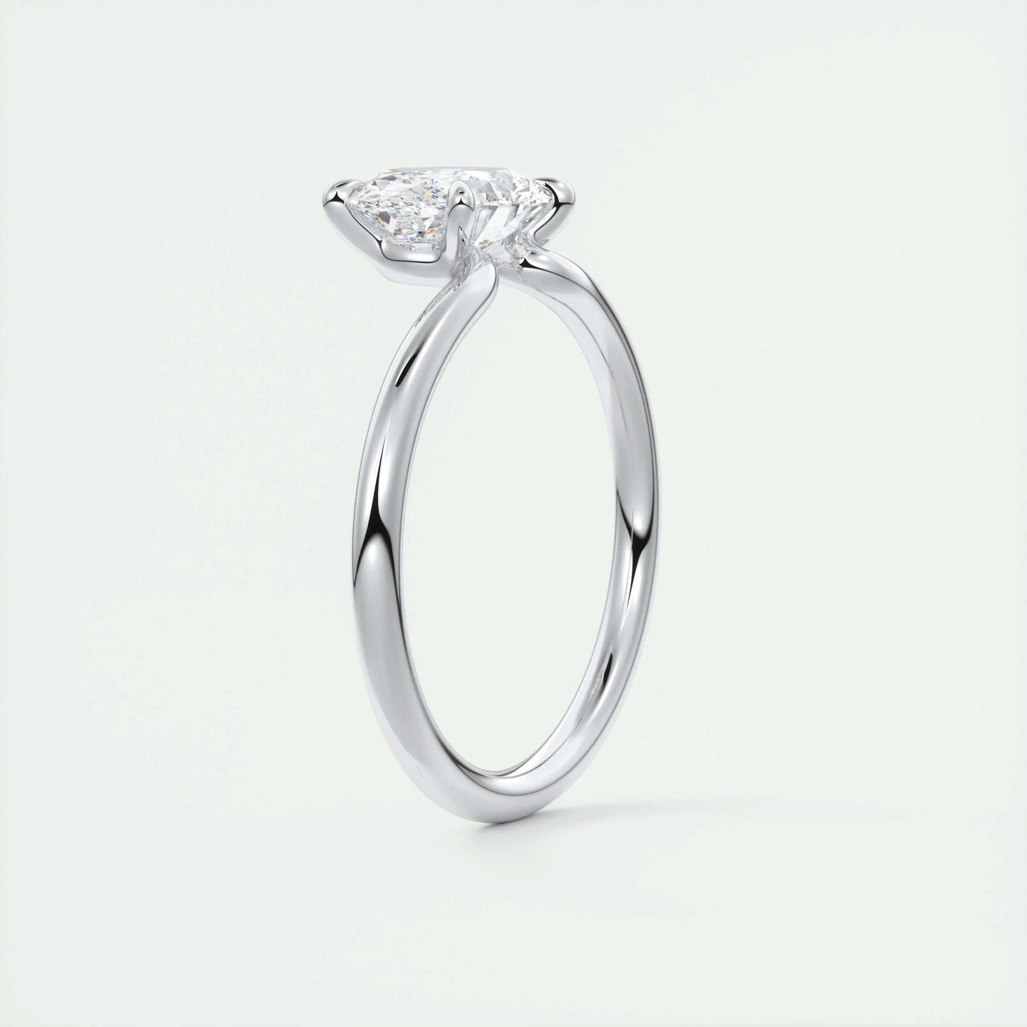 
                  
                    1.91 CT Oval Cut Solitaire Moissanite Engagement Ring
                  
                