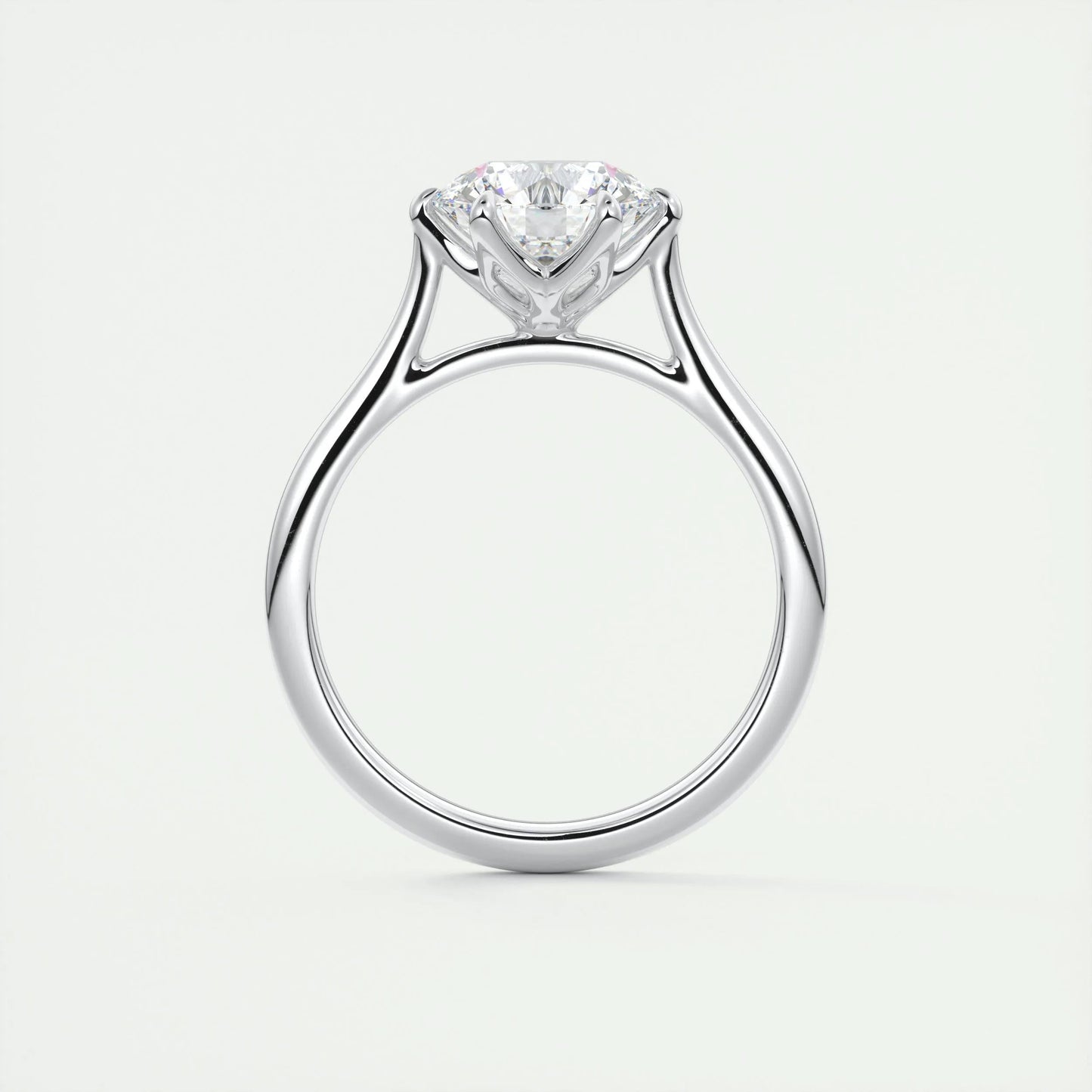 
                  
                    1.35 CT Round Cut Solitaire Moissanite Engagement Ring 6
                  
                