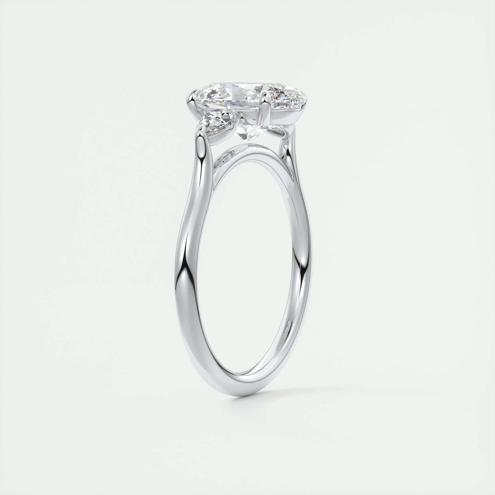 
                  
                    1.91 CT Oval Cut Three Stone Moissanite Engagement Ring 7
                  
                