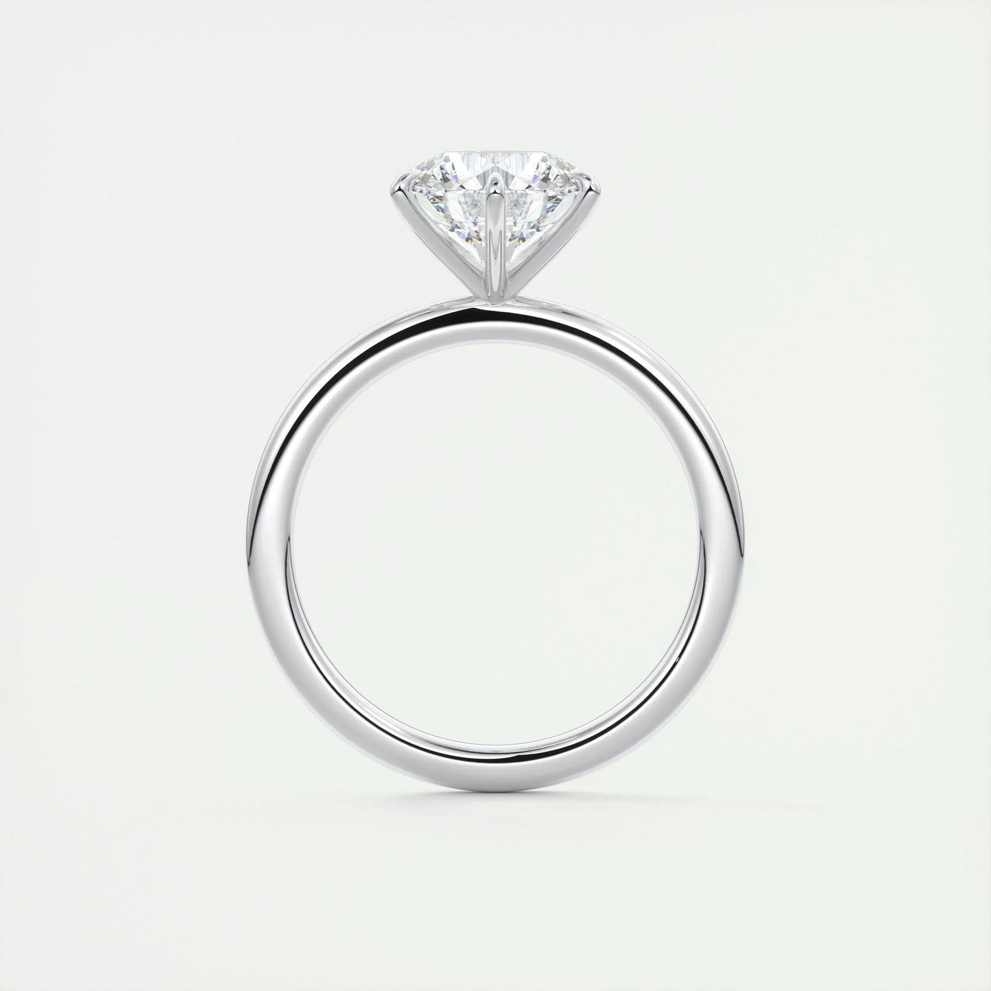 
                  
                    2.0 CT Round Cut Solitaire Moissanite Engagement Ring 8
                  
                