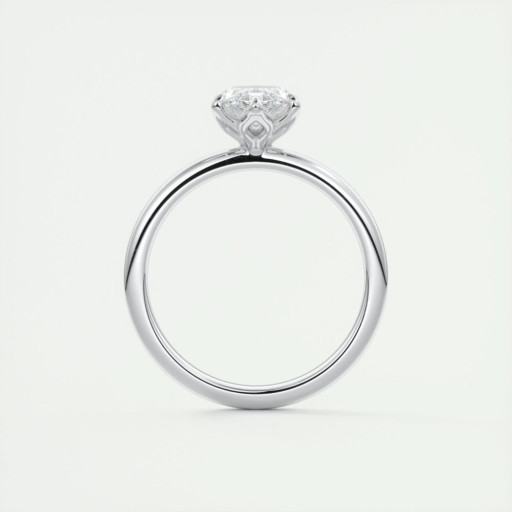 
                  
                    1.98 CT Marquise Cut Solitaire Moissanite Engagement Ring 7
                  
                