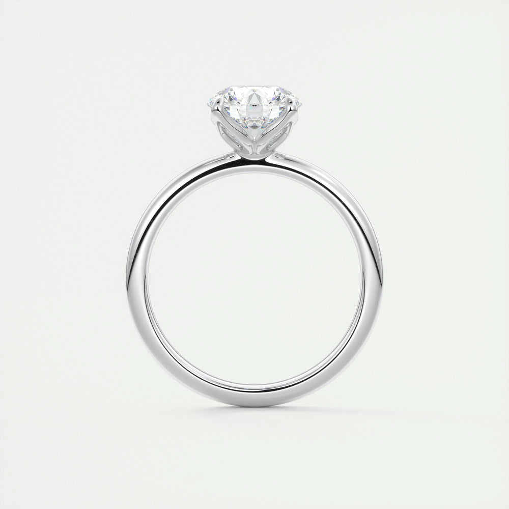 
                  
                    1.35 CT Round Cut Solitaire Moissanite Engagement Ring 7
                  
                