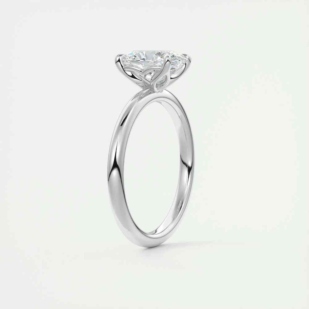 
                  
                    1.91 CT Oval Cut Solitaire Moissanite Engagement Ring 7
                  
                