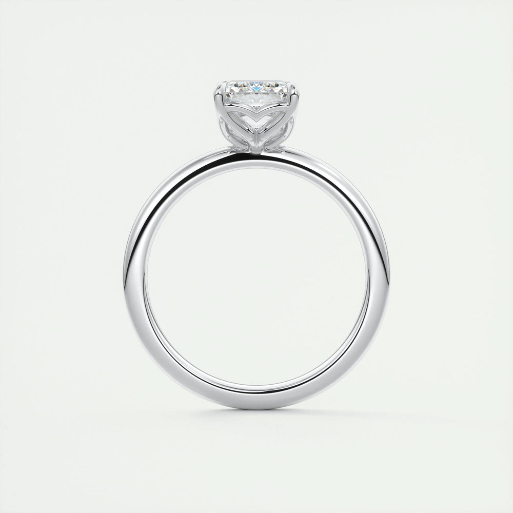 
                  
                    1.91 CT Emerald Cut Solitaire Moissanite Engagement Ring 7
                  
                