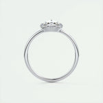 1.19 CT Round Rose Cut  Solitaire Moissanite Engagement Ring 7