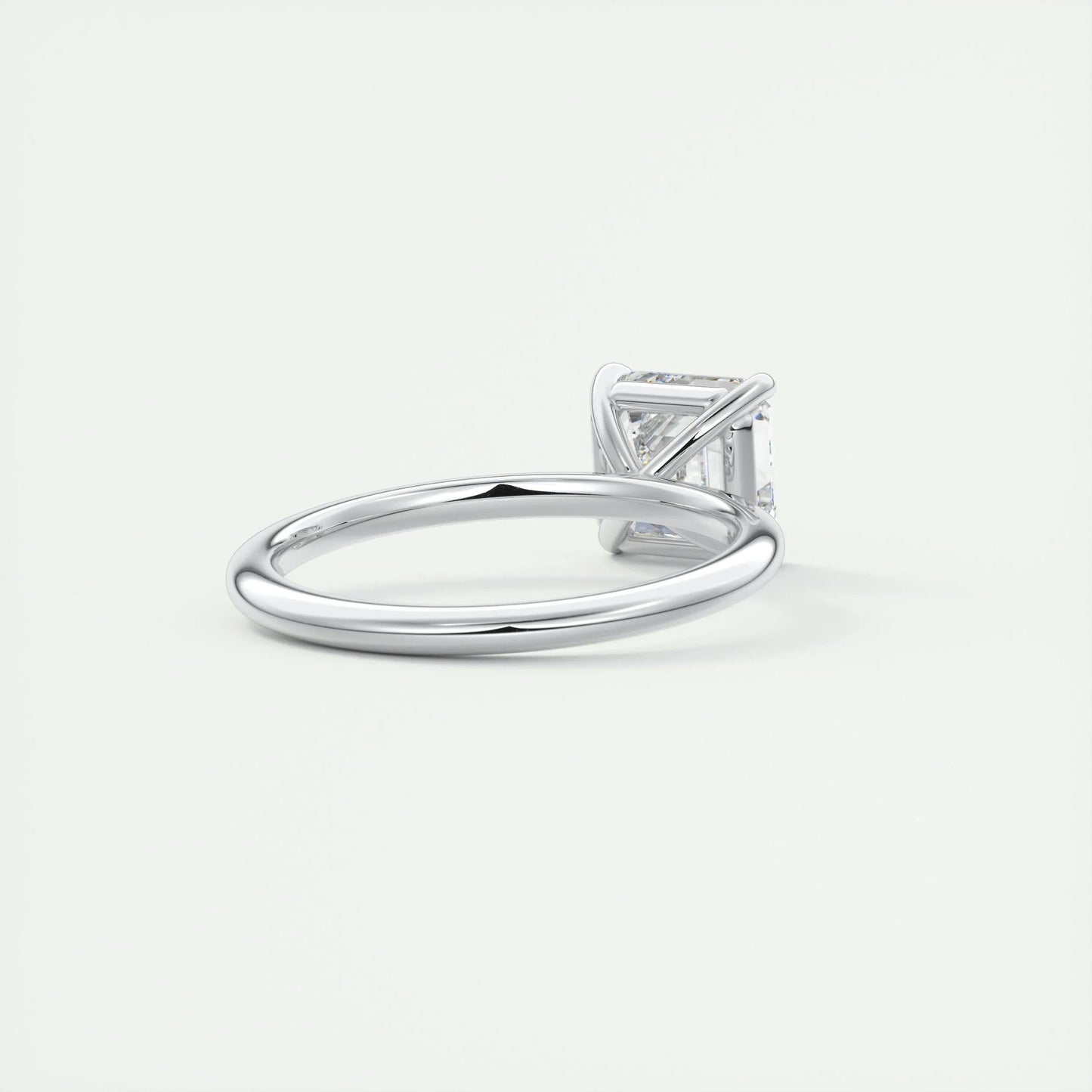 
                  
                    2.03 CT Asscher Cut Solitaire Moissanite Engagement Ring 4
                  
                