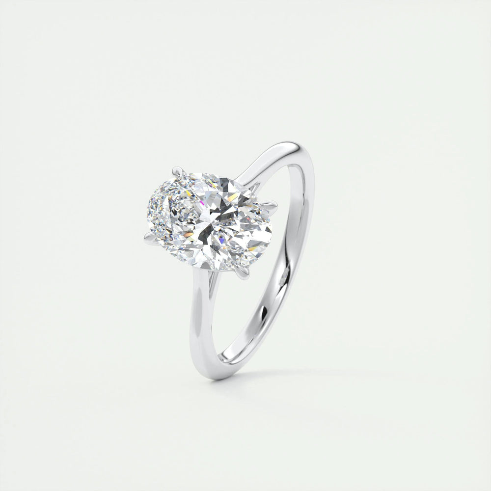 
                  
                    1.91 CT Oval Cut Solitaire Moissanite Engagement Ring 4
                  
                