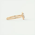 1.19 CT Round Rose Cut Bezel Moissanite Engagement Ring 15