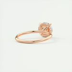 2.0 CT Round Hidden Halo Moissanite Engagement Ring 17
