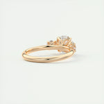 2.0 CT Round Cut Three Stone Moissanite Engagement Ring 15