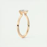 1.98 CT Marquise Half Bezel Solitaire Moissanite Engagement Ring 20