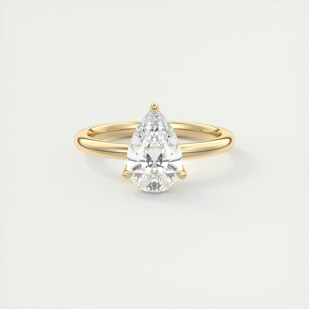
                  
                    1.93 CT Pear Cut Solitaire Moissanite Engagement Ring 8
                  
                