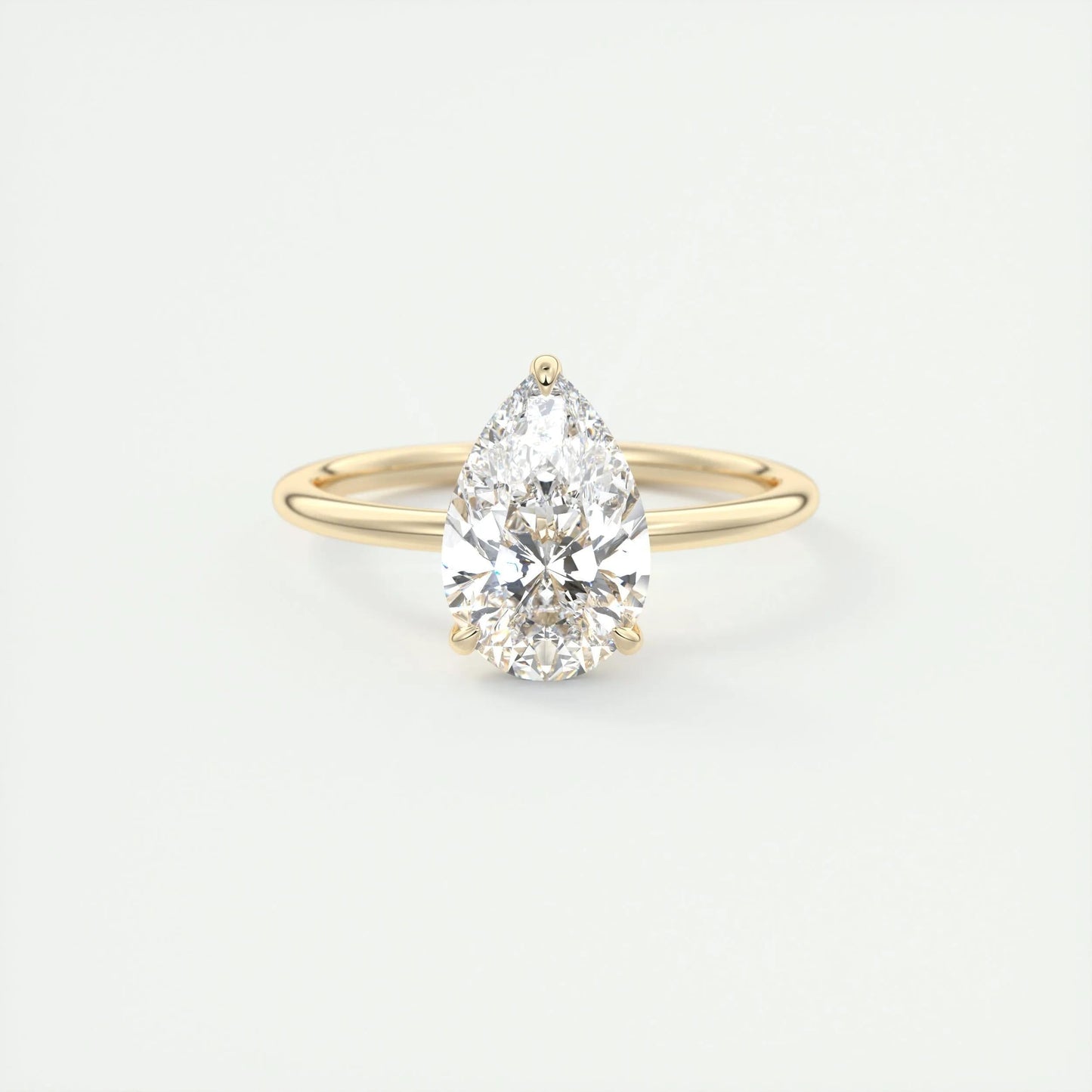 
                  
                    1.93 CT Pear Cut Solitaire Moissanite Engagement Ring 8
                  
                