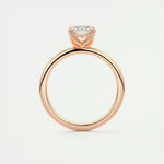 1.91 CT Emerald Cut Solitaire Moissanite Engagement Ring 21