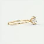 2.15 CT Cushion Hidden Halo Moissanite Engagement Ring 9