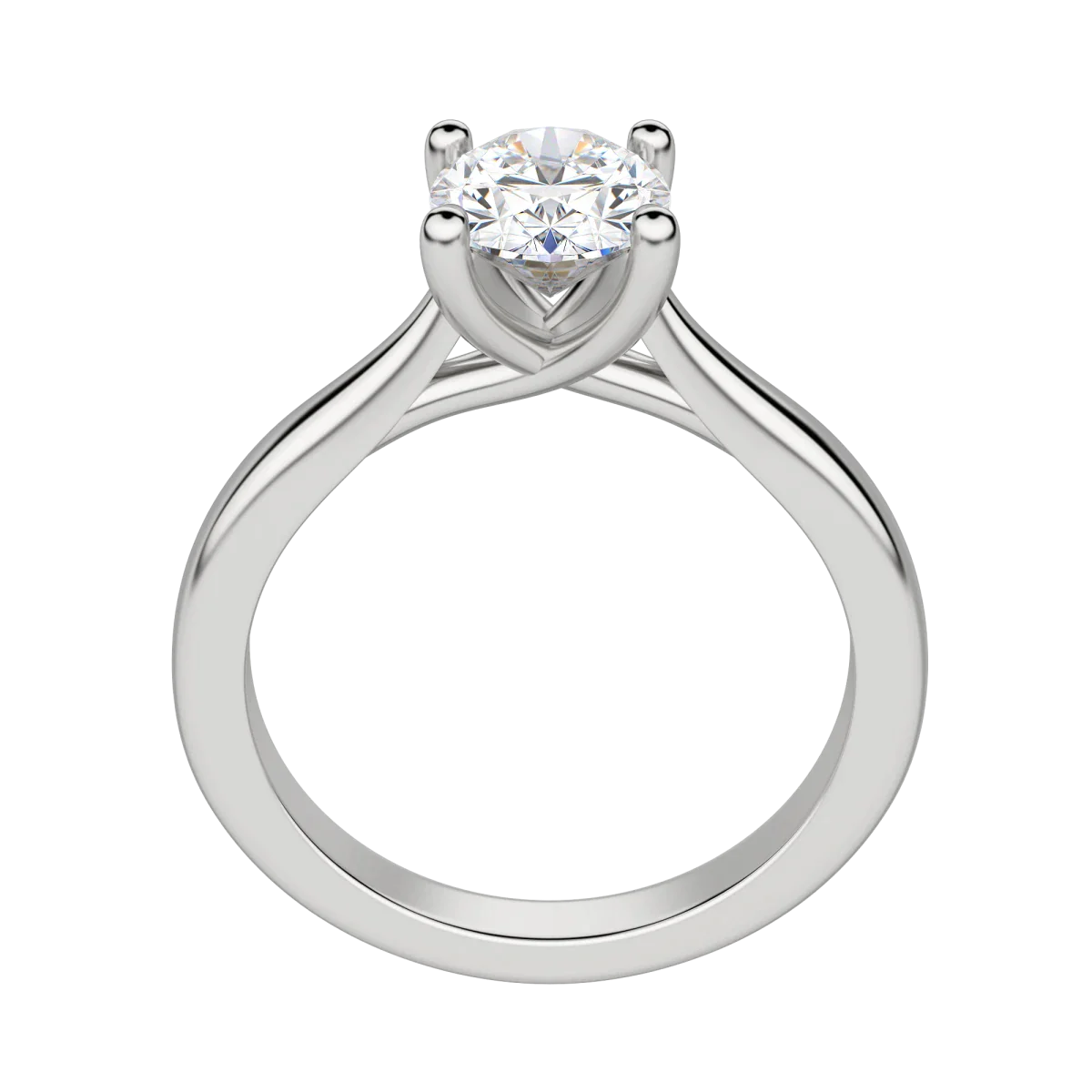 
                  
                    1.33 CT Oval Cut Solitaire Moissanite Engagement Ring 5
                  
                