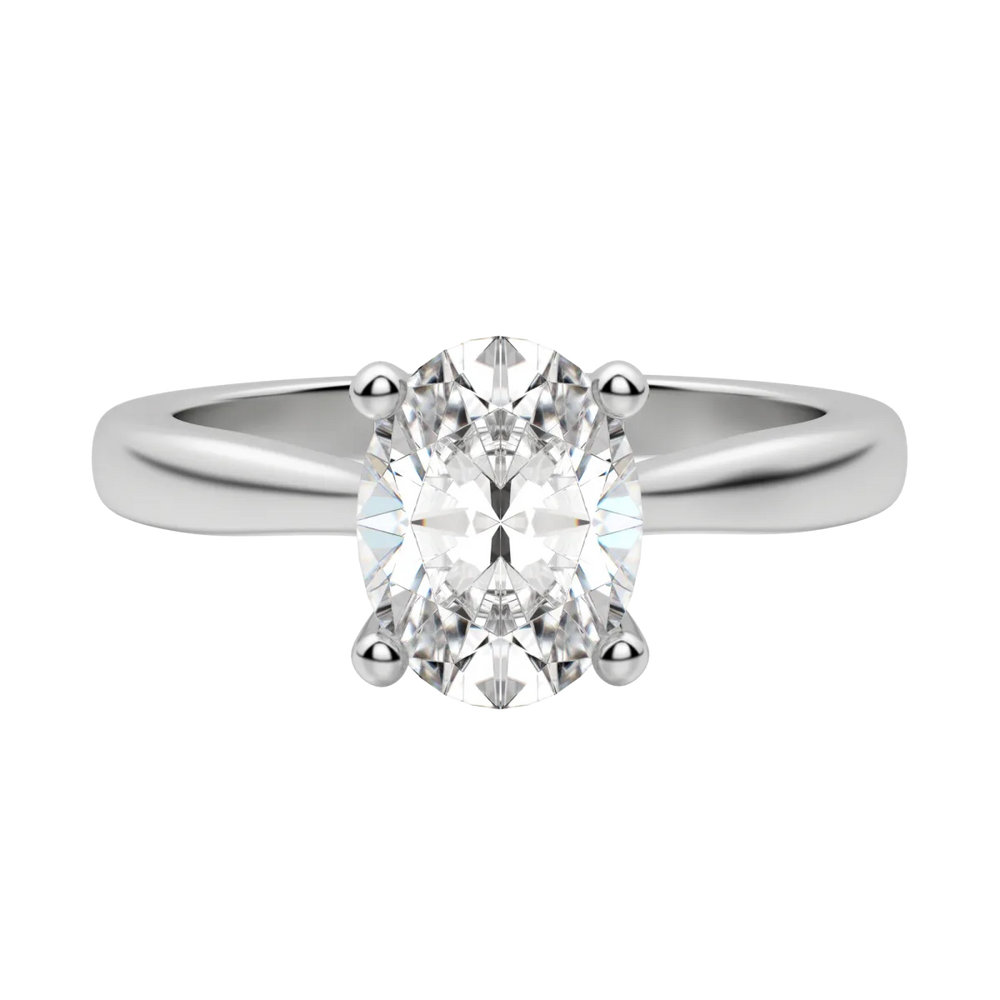 
                  
                    1.33 CT Oval Cut Solitaire Moissanite Engagement Ring 3
                  
                