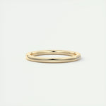 0.18 Round Minimalist Half Eternity Moissanite Bridal Wedding Band 15
