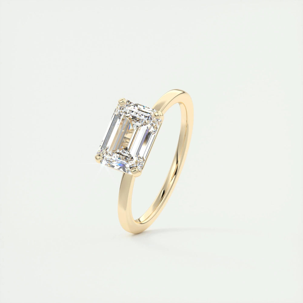 
                  
                    1.91 CT Emerald Cut Solitaire Moissanite Engagement Ring 12
                  
                