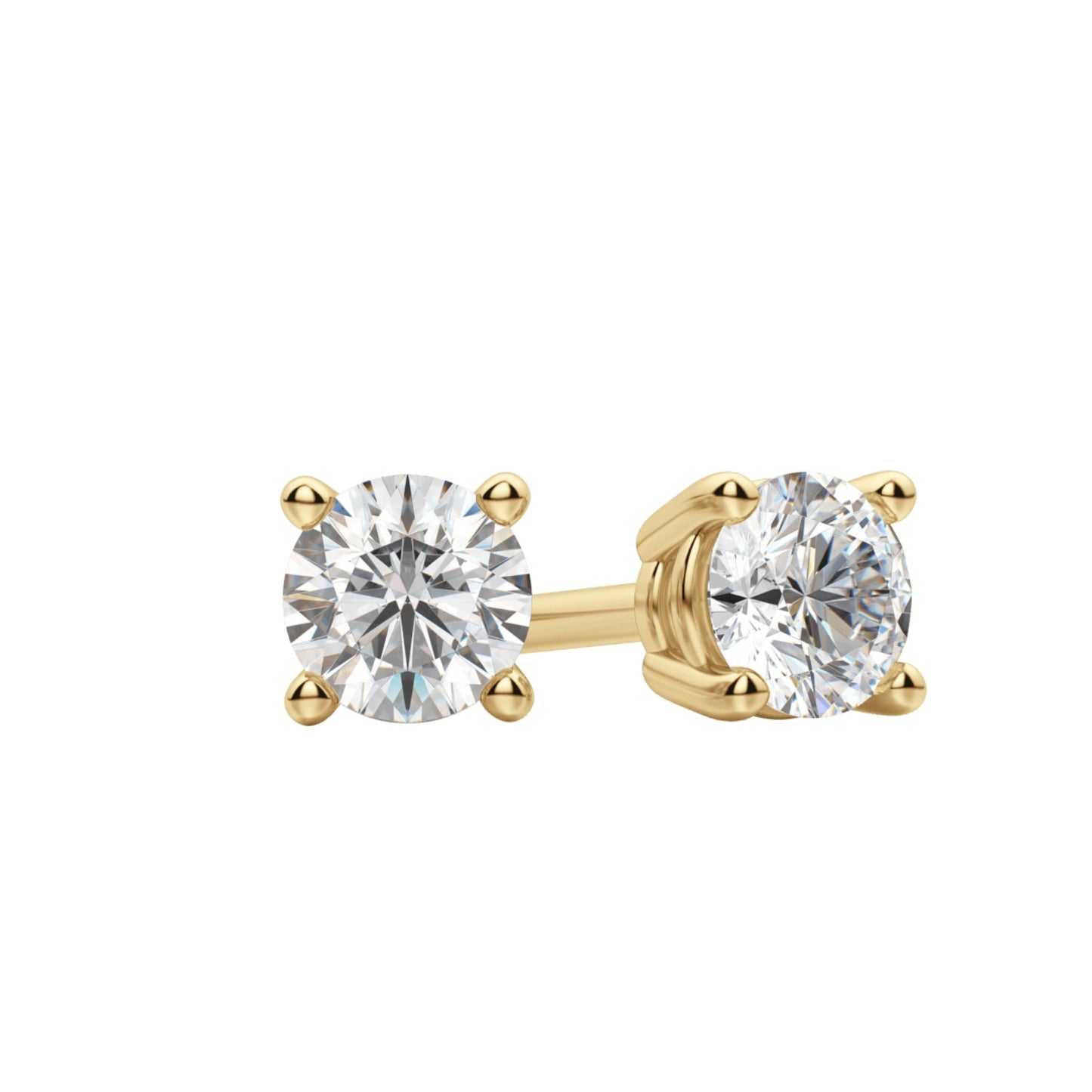 
                  
                    0.50 TCW-1.0 TCW Round Cut Moissanite Solitaire Stud Earrings 6
                  
                