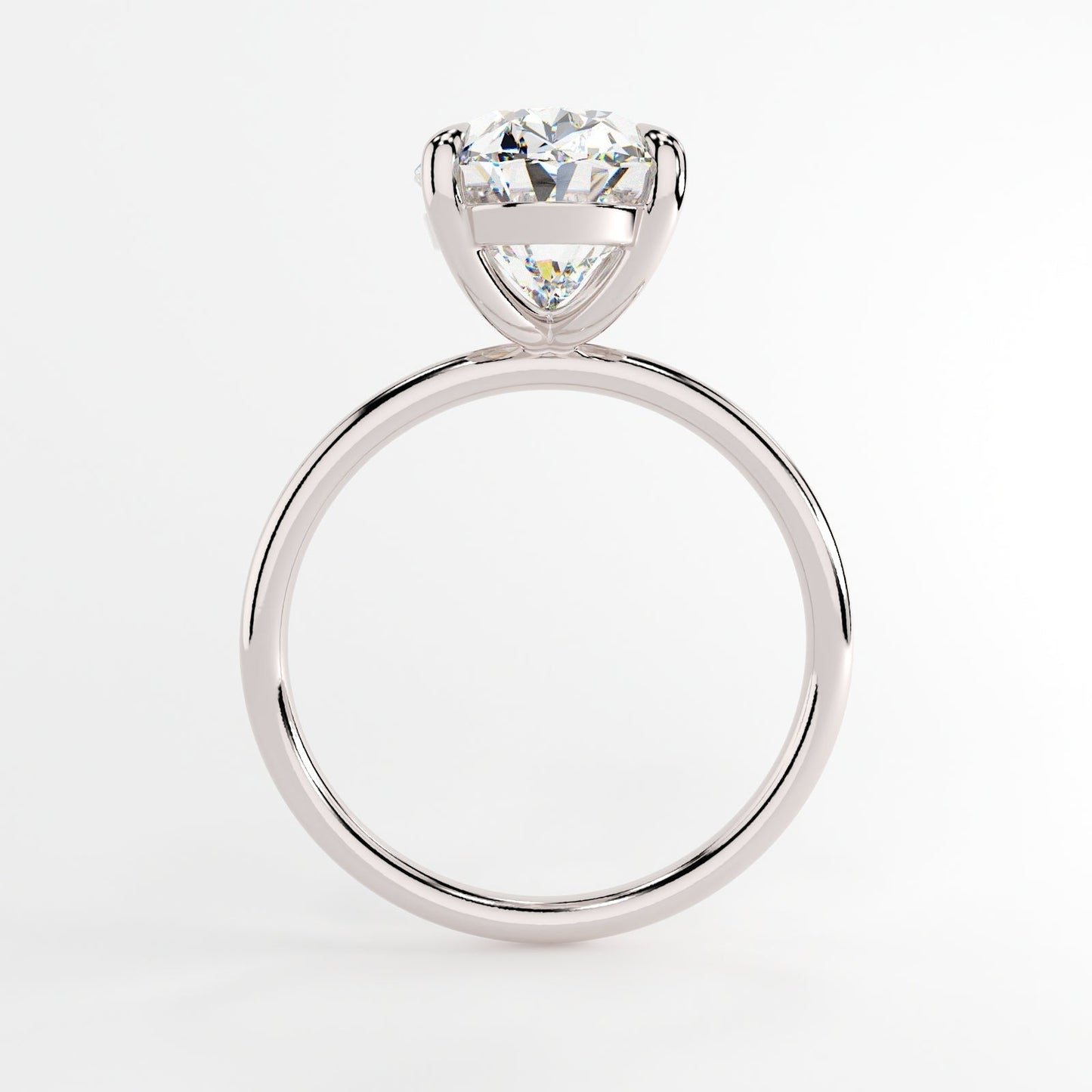 
                  
                    4.0 CT Oval Solitaire Moissanite Engagement Ring 5
                  
                
