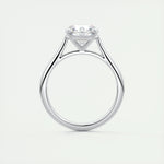 2.0 CT Round Cut Solitaire Moissanite Engagement Ring 7