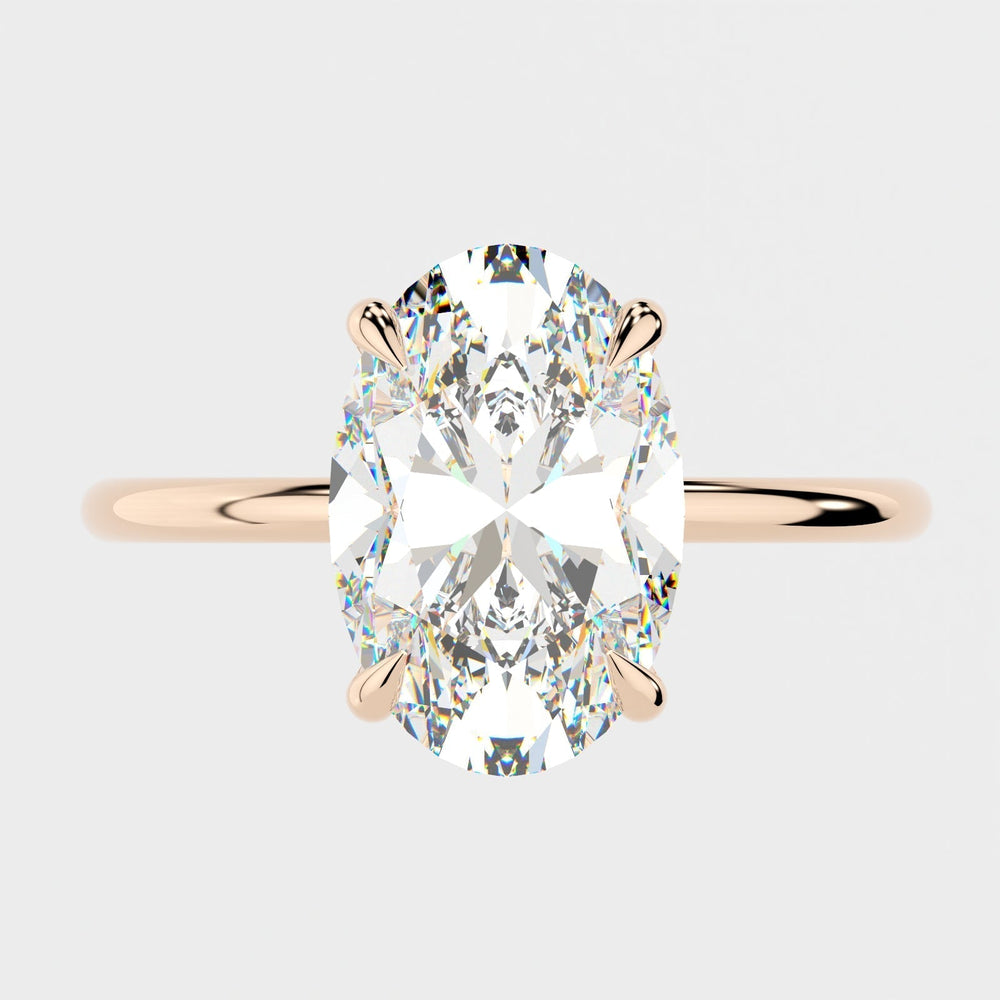 
                  
                    4.0 CT Oval Solitaire Moissanite Engagement Ring 6
                  
                