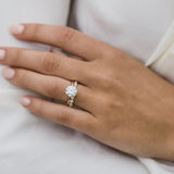 2.10 CT Round Solitaire Moissanite Engagement Ring 10