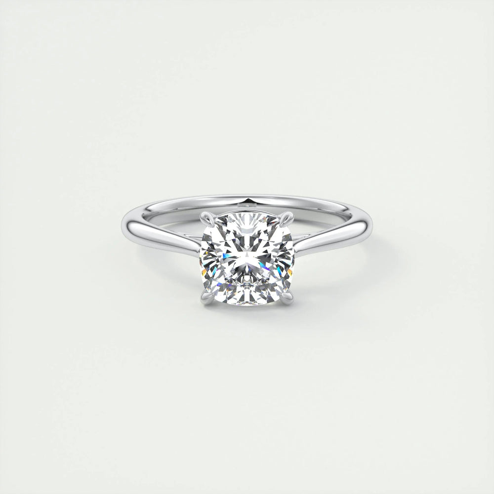 
                  
                    2.15 CT Cushion Cut Solitaire Moissanite Engagement Ring 1
                  
                